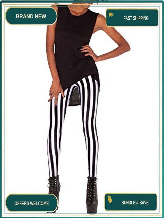 Pants - Women's Full-Length Printed Leggings Footless Elastic Yoga Pants
